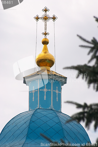 Image of Cross by Belltower