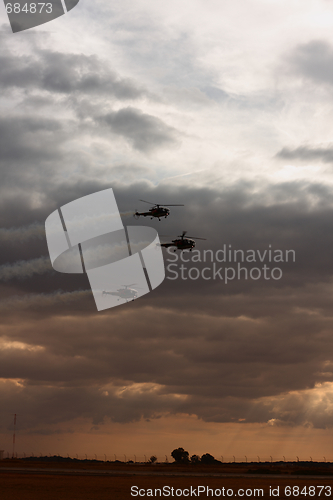 Image of Three Helicopters