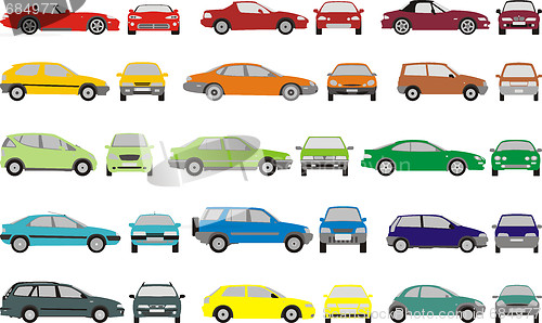 Image of Color cars
