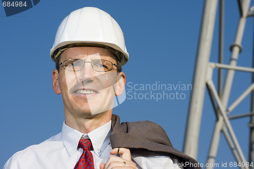 Image of Smiling engineer