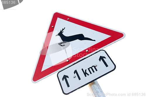 Image of Deer warning