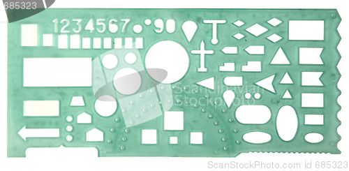 Image of plastic ruler