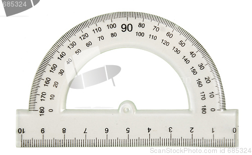 Image of protractor