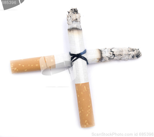 Image of cigarette cross