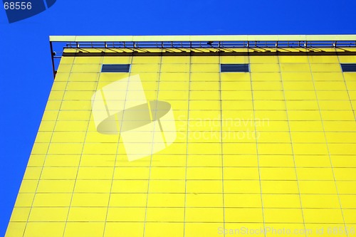 Image of The yellow building