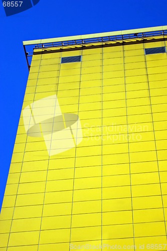 Image of The yellow building
