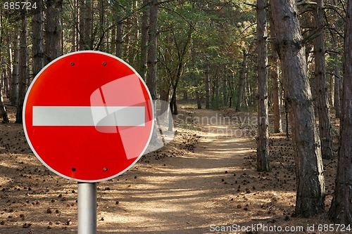 Image of No entry