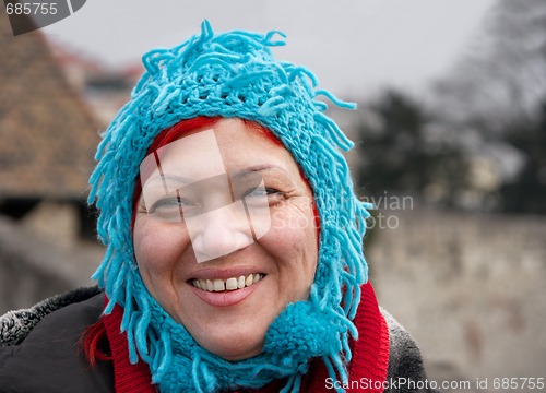 Image of autumn portrait