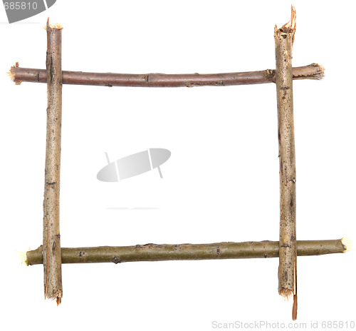 Image of twig frame