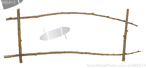 Image of twig frame