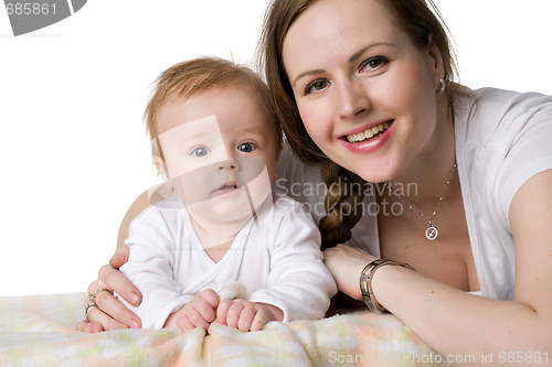 Image of mother with baby