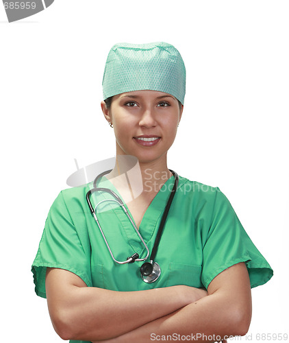Image of Confident Female Doctor