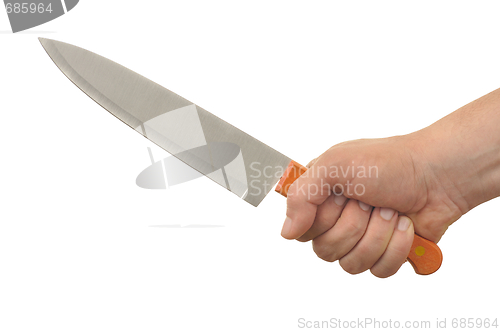 Image of Hand with Knife