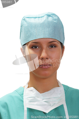 Image of Portrait of a female nurse