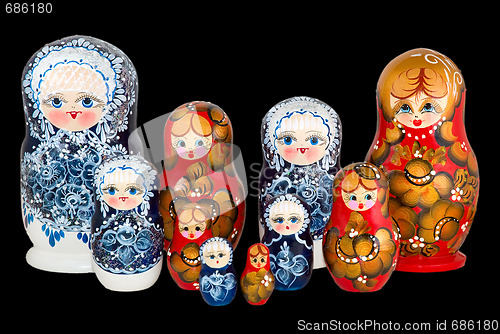 Image of Nested dolls