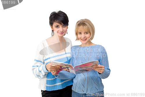 Image of Two beautiful women