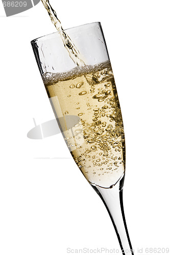 Image of Champagne being poured