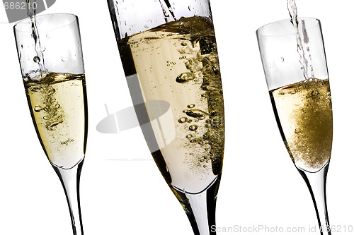 Image of Champagne being poured