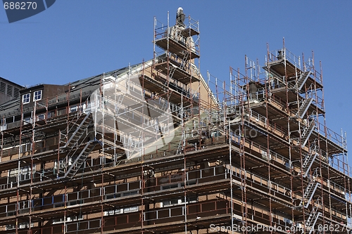 Image of scaffolding