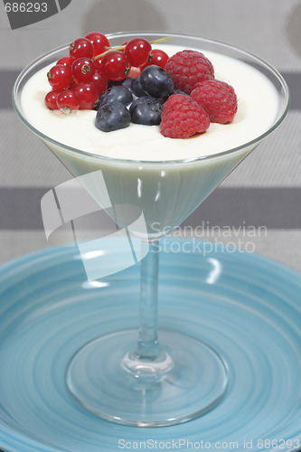 Image of Dessert with berries