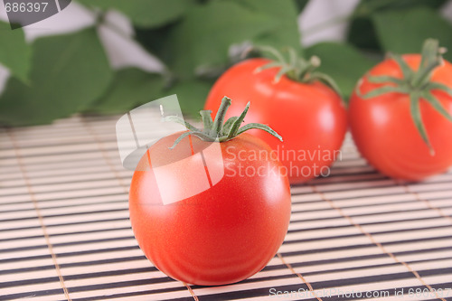 Image of Three tomatoes