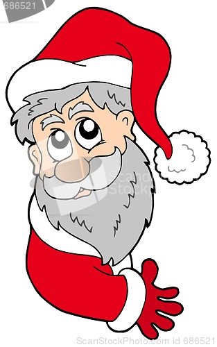 Image of Lurking Santa Claus