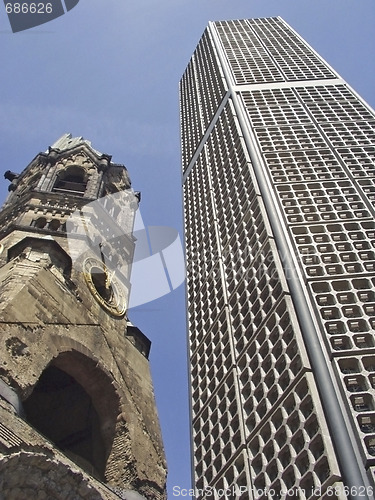 Image of two churches