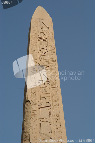 Image of Karnak Temple obelisk