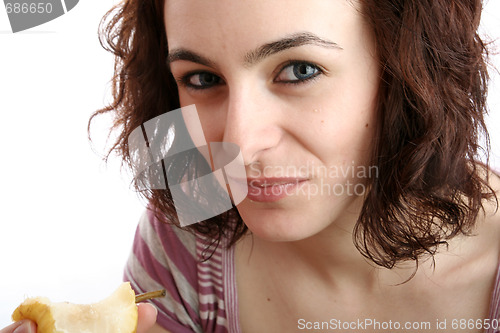 Image of Hungry woman