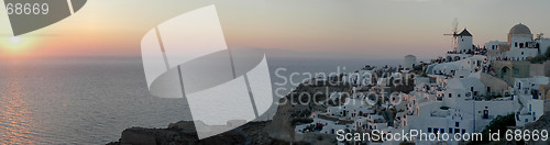 Image of Oia sunset