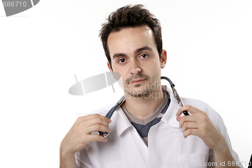 Image of Doctor with stethoscope