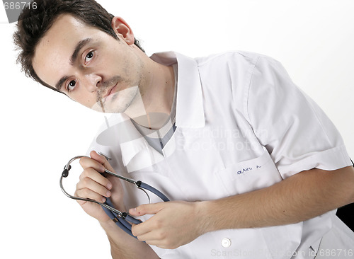 Image of Doctor with stethoscope