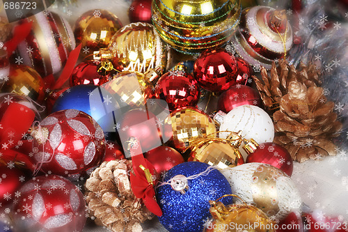 Image of Christmas decorations