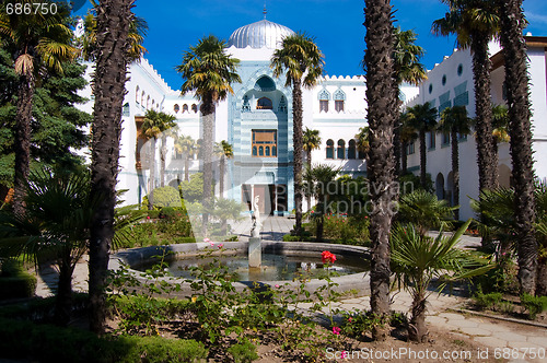 Image of Dyulber palace in Gaspra, Crimea