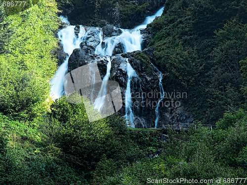 Image of Mountain cascade