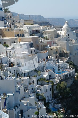 Image of Santorini by day