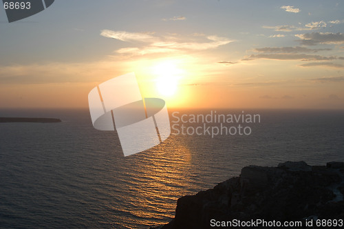 Image of Sunset in Oia