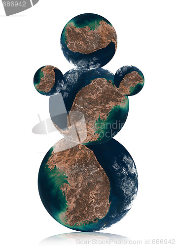 Image of Snowman by  Earth planet