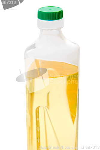 Image of Bottle of sunflower oil 