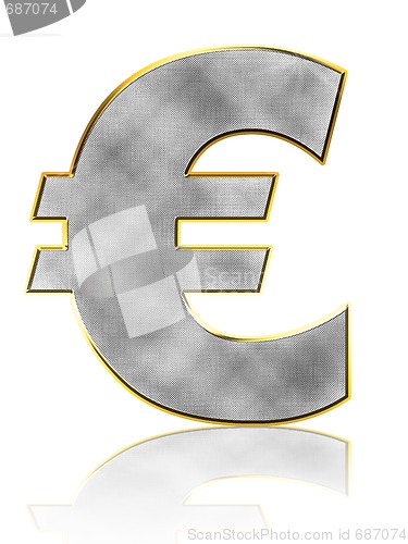 Image of Bling Euro Symbol