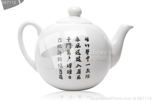 Image of Teapot in asian style