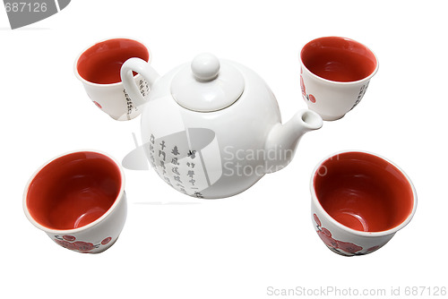 Image of Tea-things in asian style