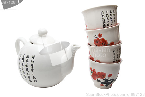 Image of Tea-things in asian style