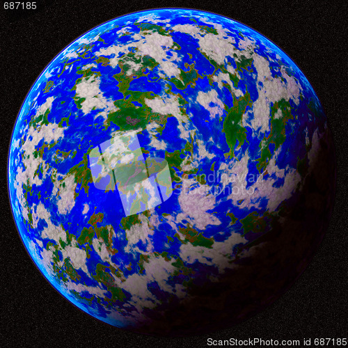 Image of Blue planet