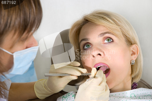 Image of At the dentist