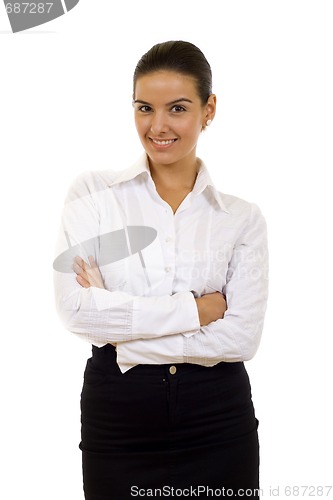 Image of  business woman smiling