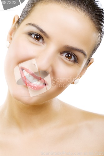 Image of portrait of a natural beauty
