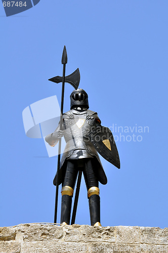 Image of Knight armor, Rhodes.