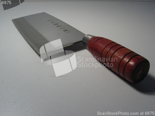 Image of Chinese kitchen knife