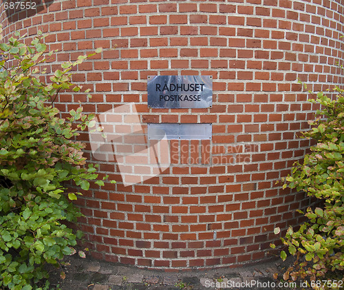 Image of Town hall letter box